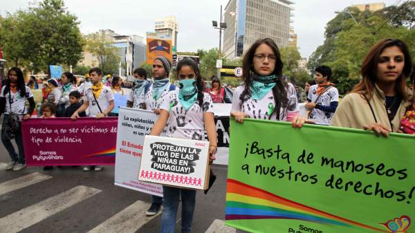 Protesta en Paraguay Protesta en Paraguay