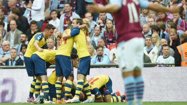 Gol del Arsenal Gol del Arsenal