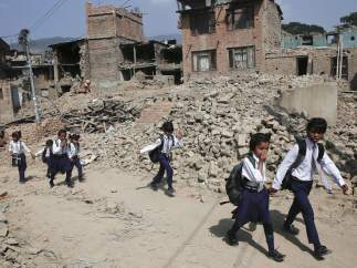 Vuelta al cole en Nepal