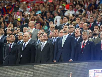 Pitada al himno de España