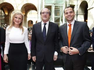 Cristina Cifuentes, Ángel Gabilondo e Ignacio Aguado