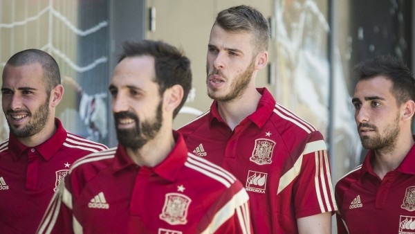 Juanfran, con la selección española Juanfran, con la selección española