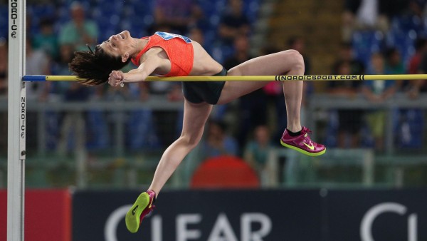 Ruth Beitia, en Roma Ruth Beitia, en Roma
