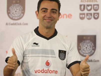 Presentación de Xavi Hernández