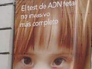 Anuncio de test prenatal