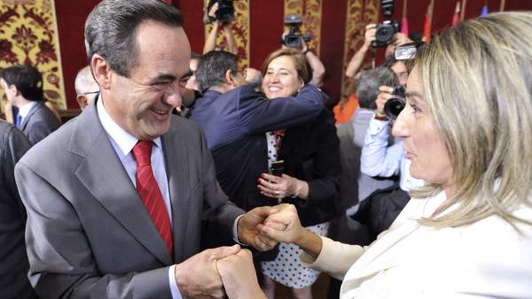Milagros Tolón, nueva alcaldesa de Toledo Milagros Tolón, nueva alcaldesa de Toledo