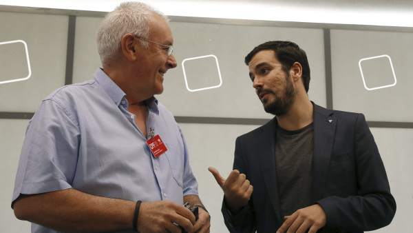 Cayo Lara y Alberto Garzón Cayo Lara y Alberto Garzón