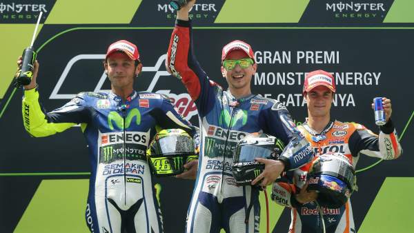 Podio en Montmeló Podio en Montmeló