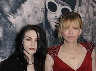 Courtney Love y Frances Cobain