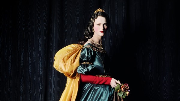 MICHAEL THOMPSON - Carmen as Zurbarán's Santa Isabel, 2000, Model: Carmen Kass MICHAEL THOMPSON - Carmen as Zurbarán's Santa Isabel, 2000, Model: Carmen Kass