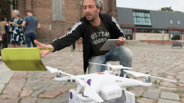 Dron con píldoras Dron con píldoras