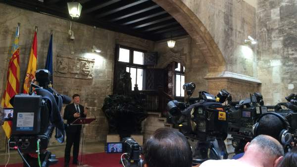 Ximo Puig anuncia los miembros del nuevo Consell Ximo Puig anuncia los miembros del nuevo Consell