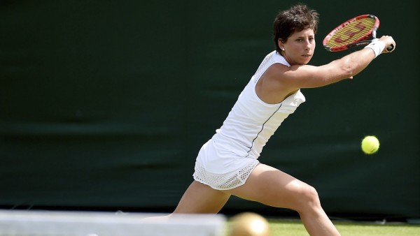 Carla Suárez, en Wimbledon Carla Suárez, en Wimbledon