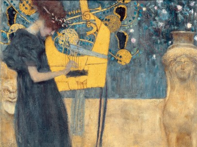 Gustav Klimt, Music (study), 1895
