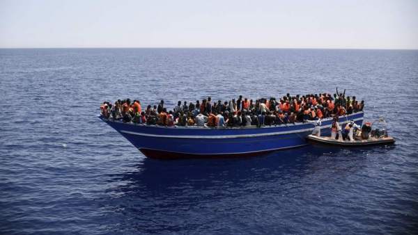 Rescate de inmigrantes en el Mediterráneo Rescate de inmigrantes en el Mediterráneo