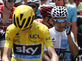 Froome y Quintana