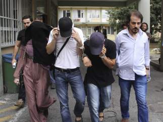 Detenidos en Estambul