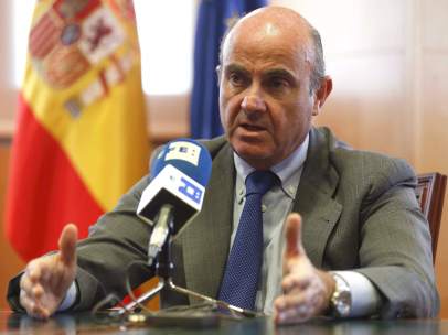 El ministro de Economía, Luis de Guindos
