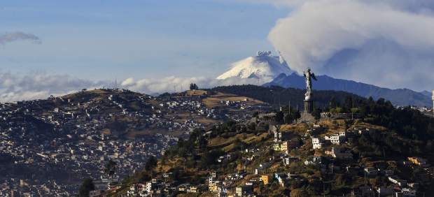 Cenizas del volcán