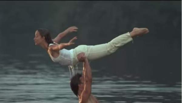 Escena del lago de 'Dirty Dancing' Escena del lago de 'Dirty Dancing'