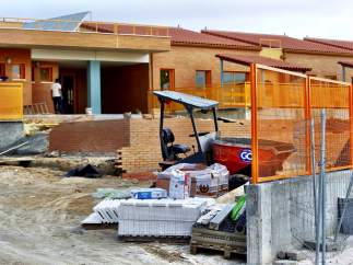 Colegio en obras al inicio del curso escolar