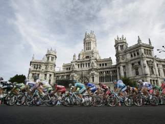 Vuelta Ciclista a España a su paso por Madrid