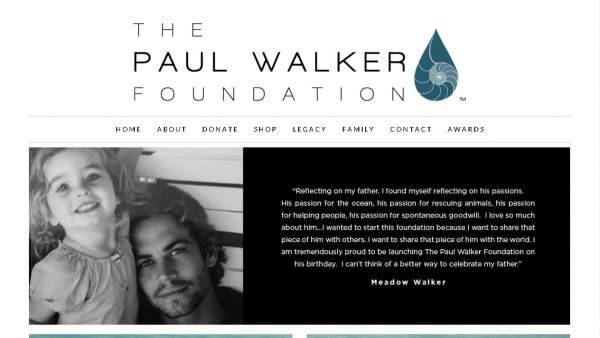The Paul Walker Foundation The Paul Walker Foundation