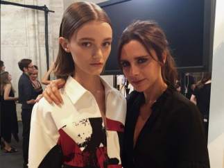 Victoria Beckham y Peyton Knight