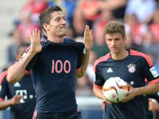 Gol de Lewandowski