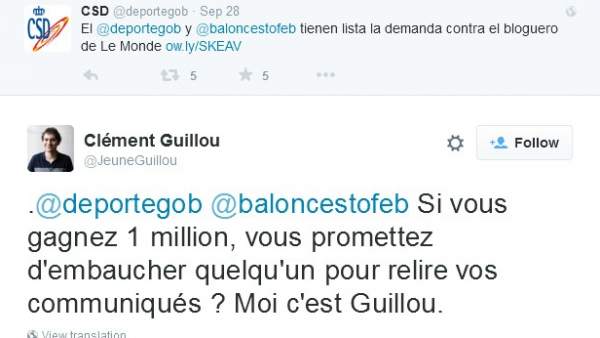 Tuit de Clément Guillou Tuit de Clément Guillou