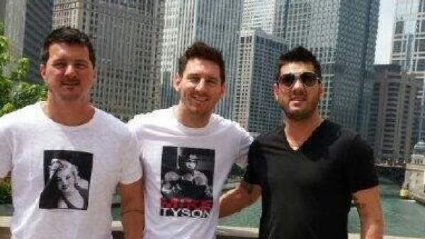 Messi y su hermano Messi y su hermano