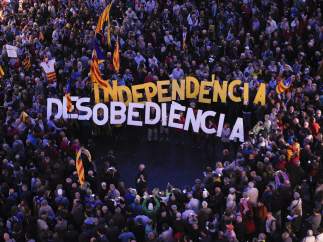 Manifestación 'Ara és l'hora'
