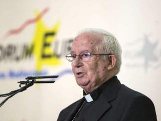 El cardenal arzobispo de Valencia, Antonio Cañizares