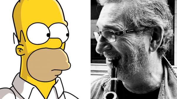 Homer Simpson y Carlos Ysbert Homer Simpson y Carlos Ysbert