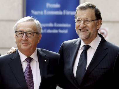 Juncker y Rajoy