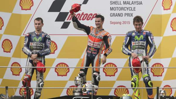 Podio de Sepang Podio de Sepang