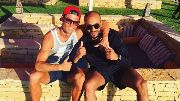 Cristiano Ronaldo, en Marruecos Cristiano Ronaldo, en Marruecos