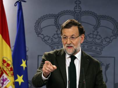 Rajoy en Moncloa