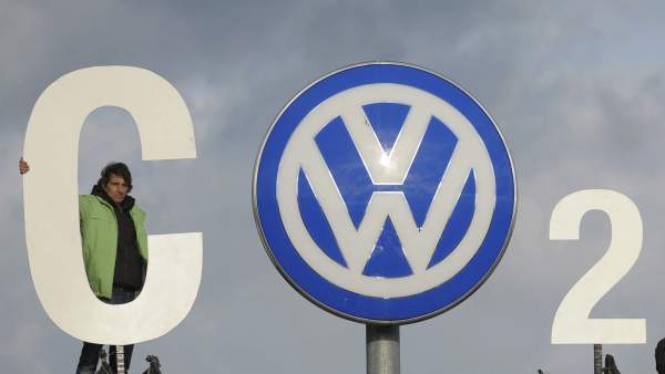 Protesta de Greenpeace contra Volkswagen Protesta de Greenpeace contra Volkswagen