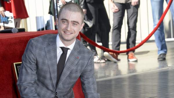 Daniel Radcliffe recibe su estrella Daniel Radcliffe recibe su estrella
