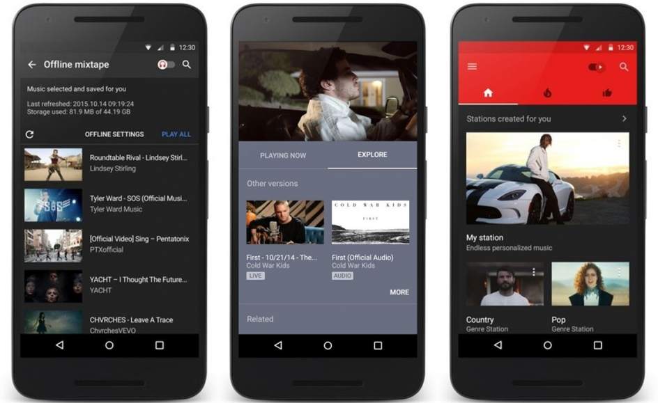 Android app to download music from youtube videos