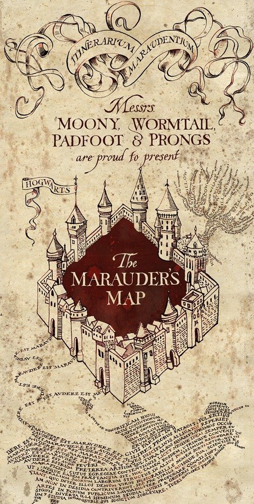 marauders map live wallpaper