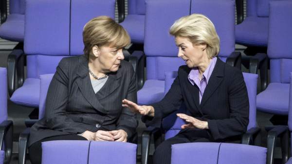 Ángela Merkel y Úrsula von der Leyen Ángela Merkel y Úrsula von der Leyen