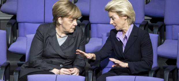 Ángela Merkel y Úrsula von der Leyen