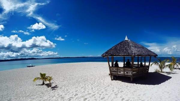Playa en Siargao, en Filipinas Playa en Siargao, en Filipinas