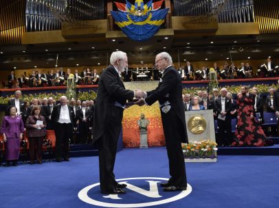 Ceremonia de entrega de los Nobel 2015