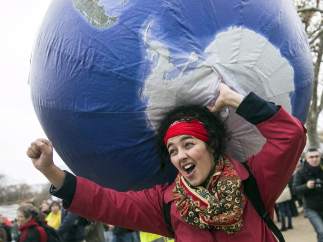 Manifestación contra el cambio climático