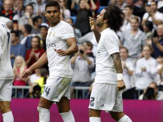 Casemiro y Marcelo