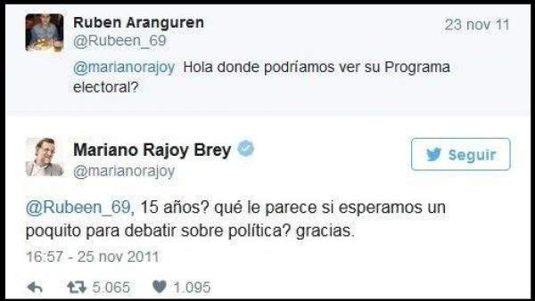 Un tuitero se venga de Rajoy Un tuitero se venga de Rajoy