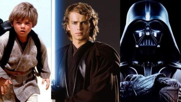 Anakin Skywalker (niño, joven y Darth Vader) Anakin Skywalker (niño, joven y Darth Vader)